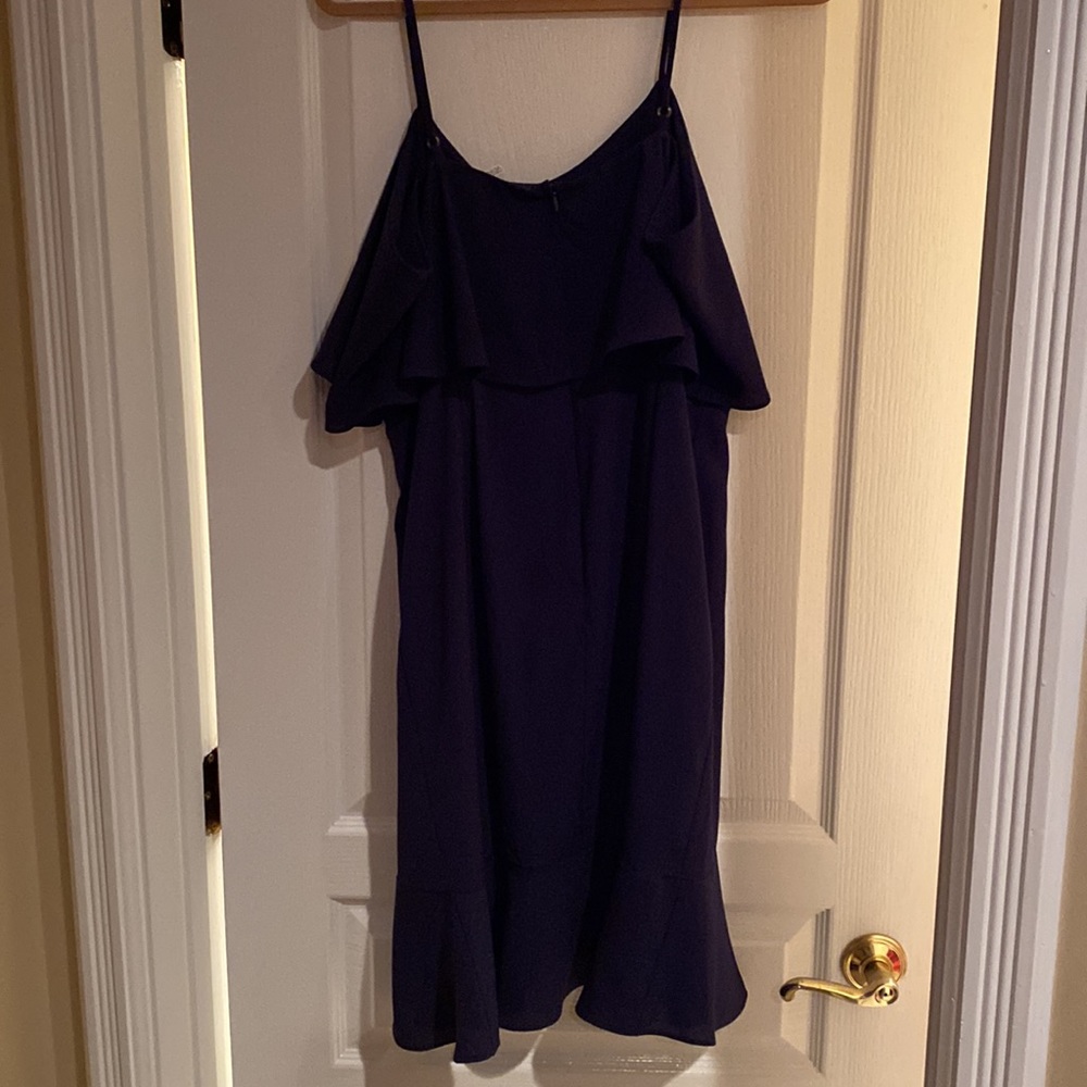 Leith Double Ruffle Flounce Dress - Picture 8 of 8